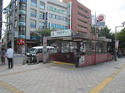 （３）桜新町駅北口外観